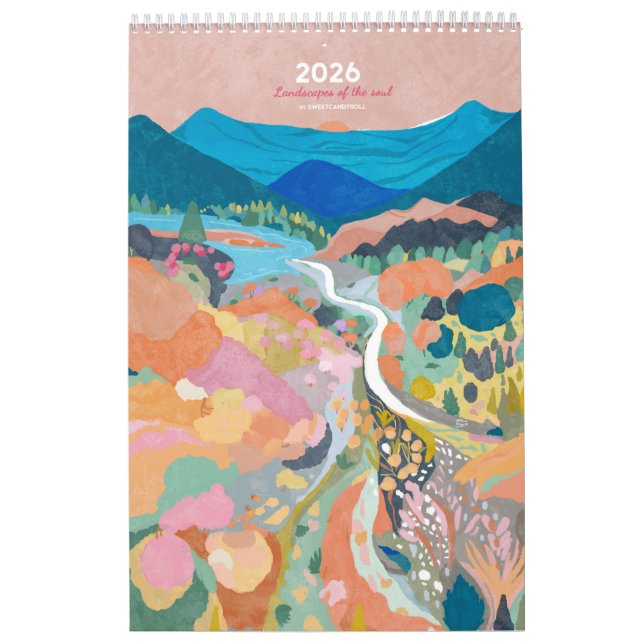 Calendário Paisagens da alma, SweetCandyRoll (Capa)