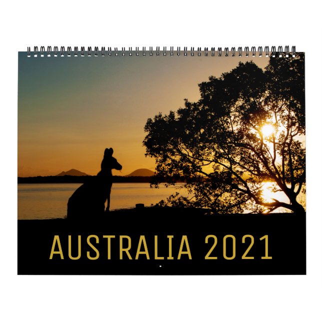 Calendário Paisagens da Austrália Icônica, Grande (Capa)