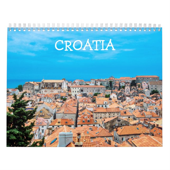 Calendário Paisagens da Croácia (Capa)