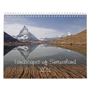 Calendário Paisagens da suiça