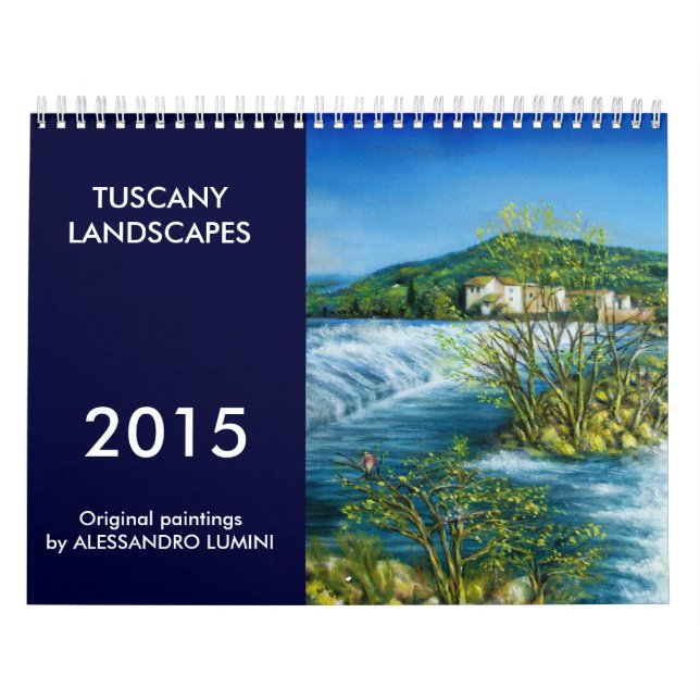 CALENDÁRIO PAISAGENS DA TÚSCULA 2015 (Capa)