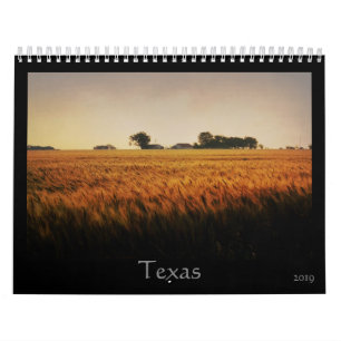 Calendário Paisagens de Texas