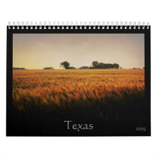 Calendário Paisagens de Texas