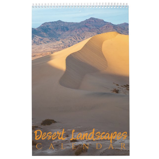 Calendário Paisagens do Deserto do Sudoeste Americano (Capa)