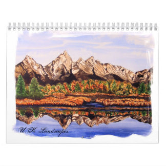 Calendário Paisagens do Reino Unido