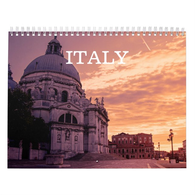 Calendário paisagens italianas (Capa)