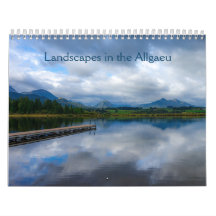 Paisagens no Allgäu, Baviera, Alemanha