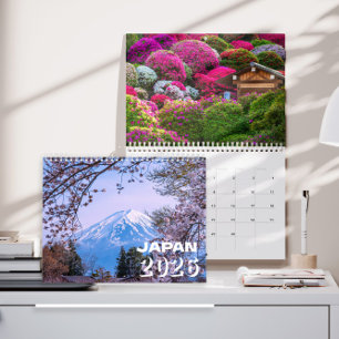 Calendário Paisagístico Botânico do Japão 2026