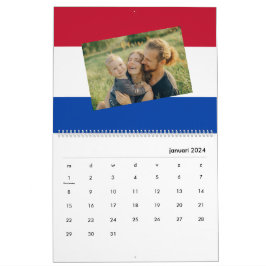 Calendário Países Baixos | Adicione sua foto 2026 Holland Fla