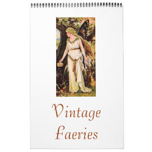 Calendário Países das fadas do vintage