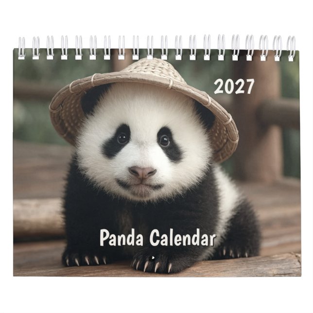 Calendário Panda 2027 (Capa)