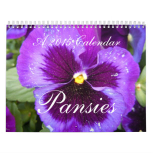 Calendário Pansies 2015