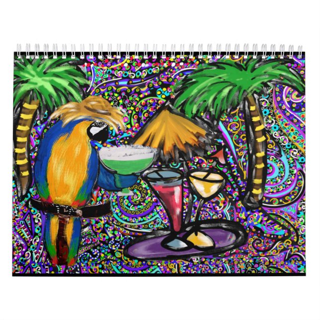 Calendário Papagaios (Capa)