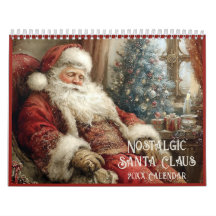 Papai Noel Nostálgico Natal o Ano Todo