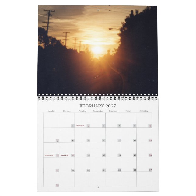 Calendário Papais noeis Barbara (Fev 2027)