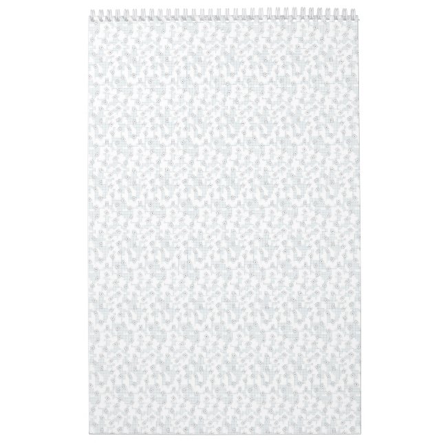 Calendário Papel de Presente Escandinavo Personalizado (Capa)