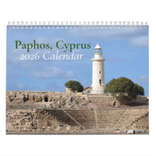 Calendário Paphos Chipre 2026