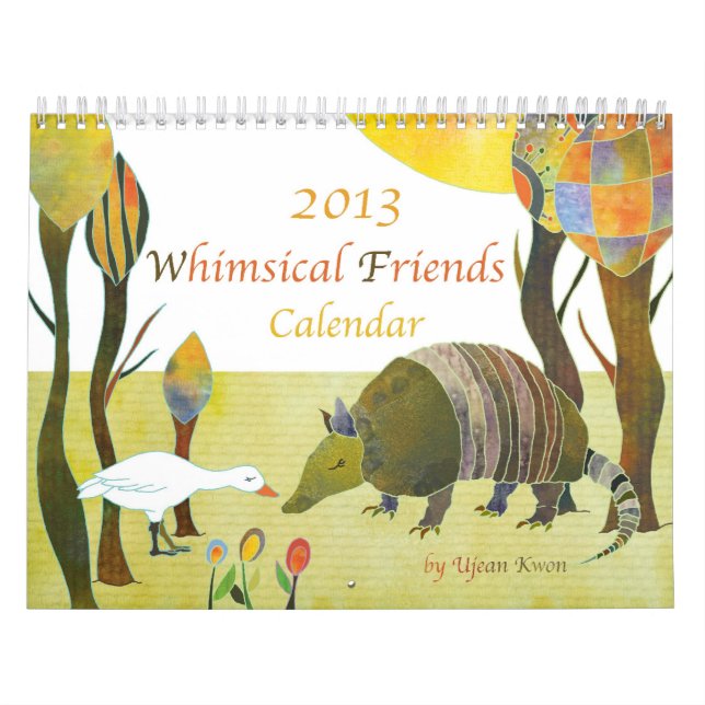 Calendário para 2013 dos Amigos de Animais Quimsos (Capa)
