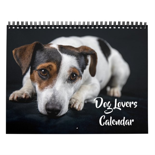 Calendário para Amantes de Cães de Tamanho Médio (Capa)