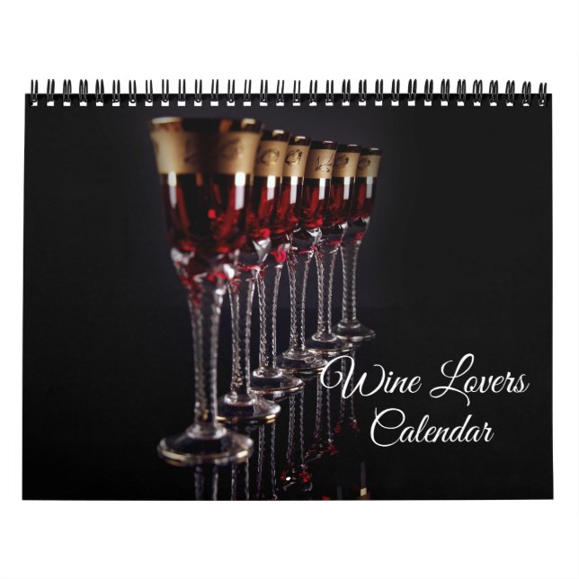 Calendário para Amantes de Vinho (Capa)