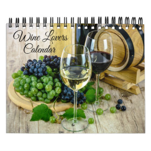 Calendário para Amantes de Vinho de Pequeno Porte