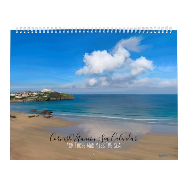 Calendário Para aqueles que perdem o mar Cornish Vitamin Sea (Capa)
