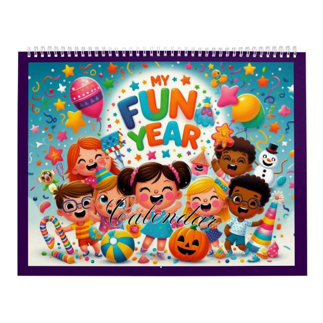 Calendário Para crianças (Capa)