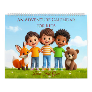 Calendário para Crianças – Diversão Festiva de Fér