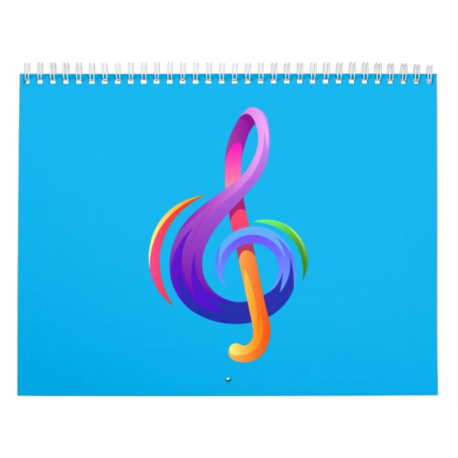 Calendário para Entusiastas de Música (Capa)