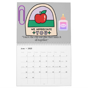 Calendário para Professores