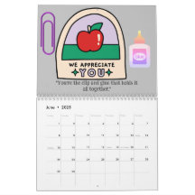 Calendário para Professores