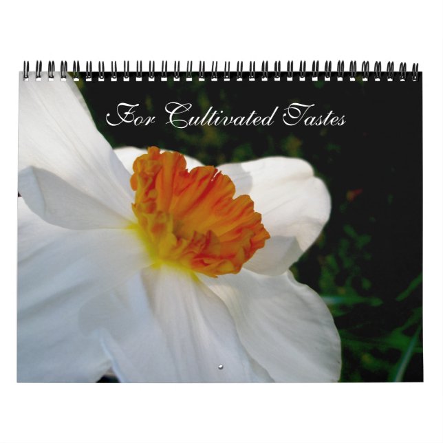 Calendário Para Testes Florais Cultivados (Capa)