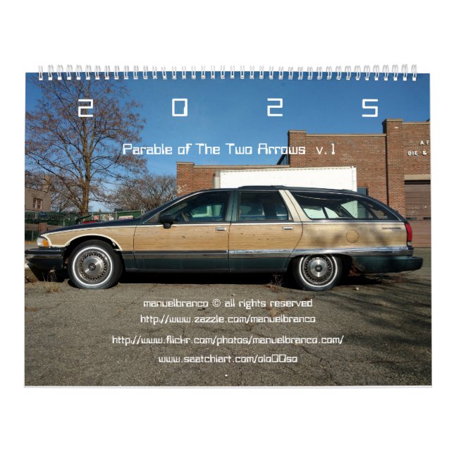 Calendário Parábola das Duas Setas (Capa)