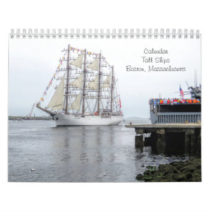Calendário - parada alta dos navios das velas