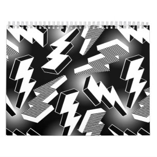 Calendário Parafusos de raios
