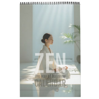 Calendário Parede Minimalista Zen