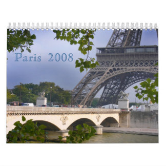 Calendário Paris 2008