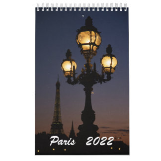 Calendário Paris 2022