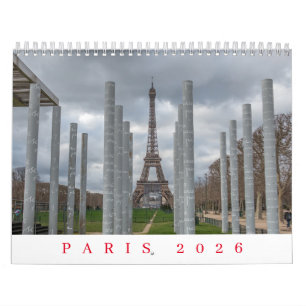 Calendário Paris 2026