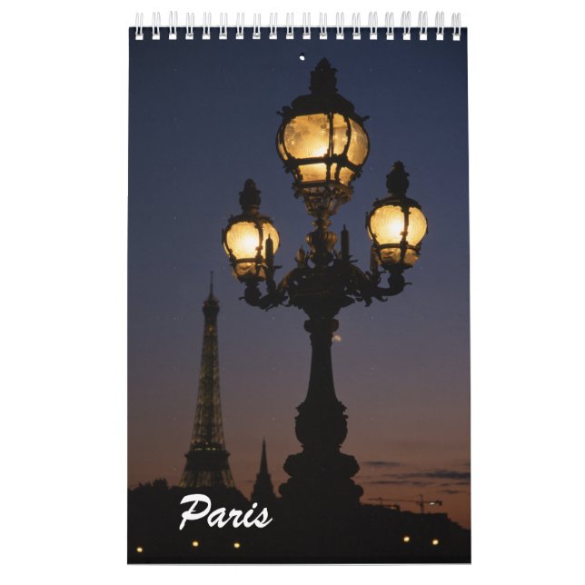 Calendário Paris Calendar (Capa)