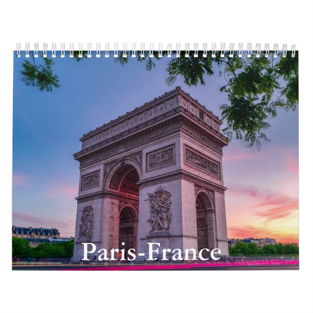 Calendário Paris-França (Capa)