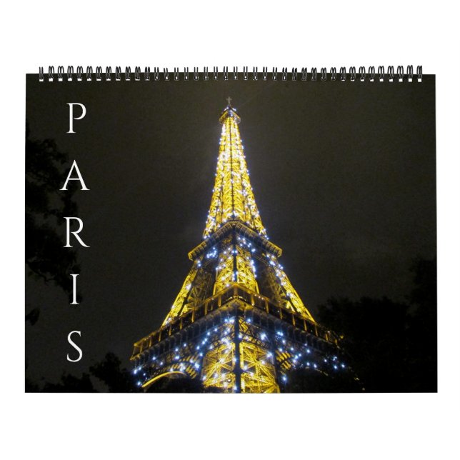Calendário paris frança 2026 grande (Capa)