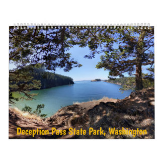 Calendário Parque Estadual Deception Pass