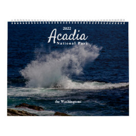 Calendário Parque Nacional Acadia