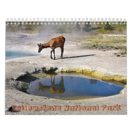Calendário Parque nacional de Yellowstone