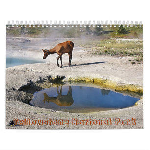 Calendário Parque nacional de Yellowstone
