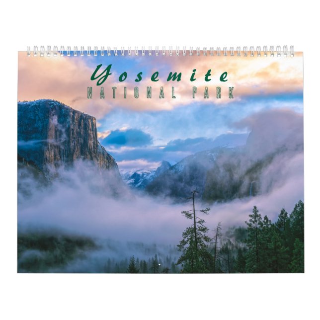 Calendário Parque Nacional de Yosemite (Capa)