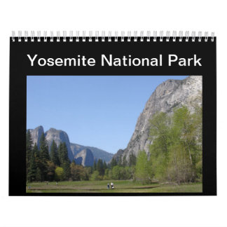 Calendário Parque nacional de Yosemite