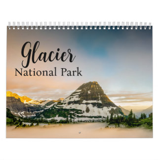 Calendário Parque Nacional do Glaciar PaisagemCalendar