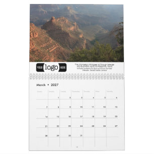 Calendário Parque Nacional do Grand Canyon - Promocional